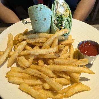 TEN 3 - Mom had the avocado wrap with fries. - New American Near Me - Albuquerque, New Mexico TEN 3 - Mom had the avocado wrap with fries. - New American Near Me - Albuquerque, New Mexico