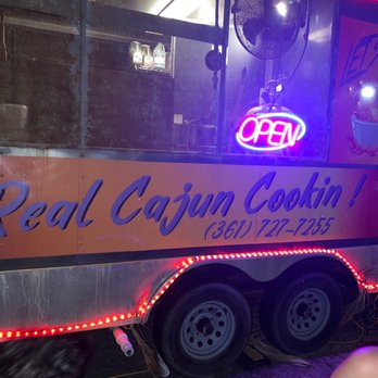 Lets Geaux - a food truck with neon lights - Food Trucks Near Me - Rockport, Texas