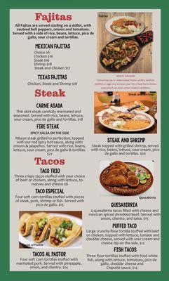 Menu photo 1 El Jalisco Mexican Grill Eufaula, AL