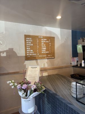 Menu photo 1 Hardware Coffee San Francisco, CA
