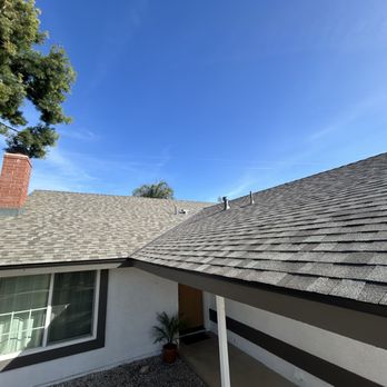 Parkside Roofing - After shot. Shingles are Owens Corning in cliffside gray - Roofing Near Me - Fullerton, California
