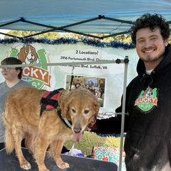 Lucky Pups Pet Wash - Nail grinds at the Mutt Strutt!