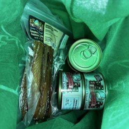 a variety of food items