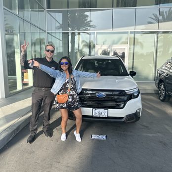 Timmons Subaru - My goodness! Jeff has been through my dream car journey every step of the way. Today driving out with my 2025 FORESTER! - Auto Repair Near Me - Long Beach, California
