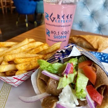 Greek Express - Gyro and fries - Greek Near Me - Columbus, Ohio