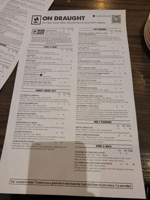 Menu photo 6 World of Beer Exton, PA Menu photo 6 World of Beer Exton, PA