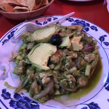 Mariscos Linda - Aguachile spicy af but yummy! Raw shrimp cooked in the lime juice - Mexican Near Me - Los Angeles, California Mariscos Linda - Aguachile spicy af but yummy! Raw shrimp cooked in the lime juice - Mexican Near Me - Los Angeles, California