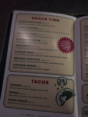 Menu photo 3 The Overland Redlands, CA