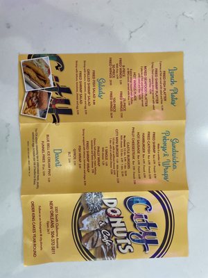 Menu photo 4 City Donuts & Cafe New Orleans, LA