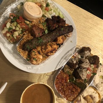 Falafel On Broadway - Mixed Grill Platter for 2, Vegetarian Lentil Soup, Falafel on Broadway Mazzah Appetizer - Middle Eastern Near Me - New York, New York Falafel On Broadway - Mixed Grill Platter for 2, Vegetarian Lentil Soup, Falafel on Broadway Mazzah Appetizer - Middle Eastern Near Me - New York, New York