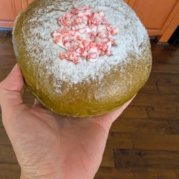 $2.90 strawberry matcha bun