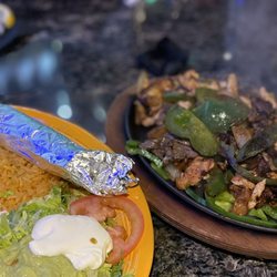 Sol de Mexico Bar & Grill - Fajitas for one, enough for three
