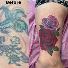30 year old tattoo that was completely covered up !! 30 year old tattoo that was completely covered up !!