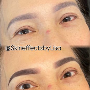 Skin Effects by Lisa - Ombré powder brows 1 year touched up - Permanent Makeup Near Me - Elk Grove, California Skin Effects by Lisa - Ombré powder brows 1 year touched up - Permanent Makeup Near Me - Elk Grove, California
