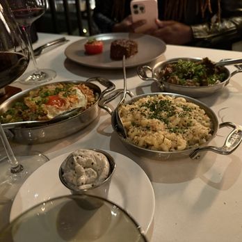 Bourbon Steak Orange County - Fried rice, macaroni and cheese, mushrooms - Steakhouses Near Me - Dana Point, California