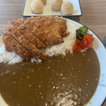 Monsta Ramen - Top: Sesame Balls Bottom: Chicken Curry - Japanese Curry Near Me - San Diego, California Monsta Ramen - Top: Sesame Balls Bottom: Chicken Curry - Japanese Curry Near Me - San Diego, California