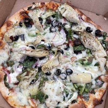 Bazbeaux Pizza - 10" garden pizza - Pizza Near Me - Indianapolis, Indiana Bazbeaux Pizza - 10" garden pizza - Pizza Near Me - Indianapolis, Indiana