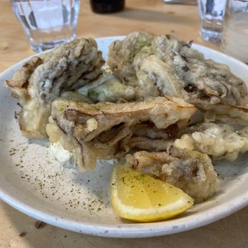 Range Life - FRIED MAITAKE & FIDDLEHEAD FERN - Desserts Near Me - Livermore, California Range Life - FRIED MAITAKE & FIDDLEHEAD FERN - Desserts Near Me - Livermore, California