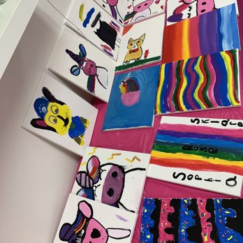 The Sweet Buddha - Yes, the kids paintings! - Candy Stores Near Me - Glencoe, Illinois The Sweet Buddha - Yes, the kids paintings! - Candy Stores Near Me - Glencoe, Illinois