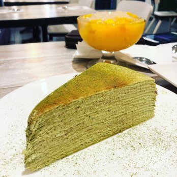 Mango Mango Dessert - MATCHA MILLE CREPE - Desserts Near Me - New York, New York Mango Mango Dessert - MATCHA MILLE CREPE - Desserts Near Me - New York, New York