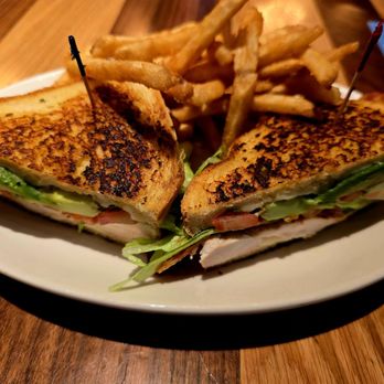 BJ's Restaurant & Brewhouse - California chicken club sandwich - New American Near Me - Downey, California BJ's Restaurant & Brewhouse - California chicken club sandwich - New American Near Me - Downey, California