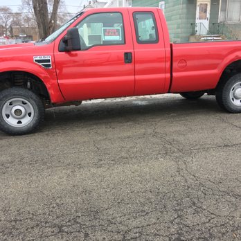 10th Ward Auto Sales - 2008 F-250 Super Duty Extended Cab, Seats 6, plus 4X4 automtic.  8 Foot bed.  Runs perfect.  Call - Car Dealers Near Me - Chicago, Illinois