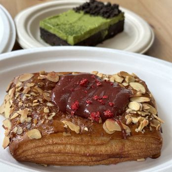 Brown Bear Bakery - Raspberry and almond croissant - Bakeries Near Me - Cincinnati, Ohio