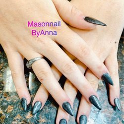 Mason Nail and Spa - Dipping With Nail tip Extension