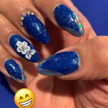 Star Nails - First set of nails I got. November 16 - Nail Salons Near Me - San Marcos, California