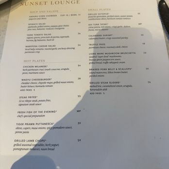 Mariposa - menu - New American Near Me - Honolulu, Hawaii Mariposa - menu - New American Near Me - Honolulu, Hawaii