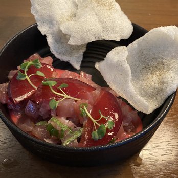 Glass Light - Tuna Tartare - New American Near Me - Norfolk, Virginia