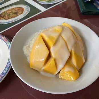 Mae Sone Noodle House - Mango sticky rice was good and warm. I guess they put the whole mango which was nice - Chinese Near Me - Lafayette, Louisiana Mae Sone Noodle House - Mango sticky rice was good and warm. I guess they put the whole mango which was nice - Chinese Near Me - Lafayette, Louisiana