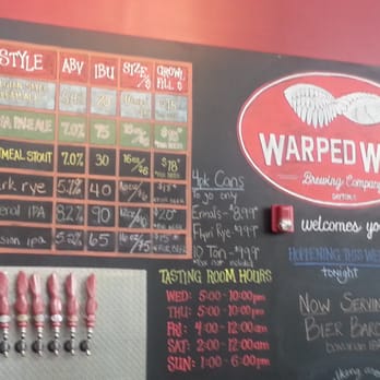 Warped Wing Brewery - Breweries Near Me - Dayton, Ohio Warped Wing Brewery - Breweries Near Me - Dayton, Ohio