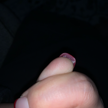 Tracy's Tips & Toes - The left side tip broke off and I had to file and reshape. - Nail Salons Near Me - Arlington Heights, Illinois Tracy's Tips & Toes - The left side tip broke off and I had to file and reshape. - Nail Salons Near Me - Arlington Heights, Illinois