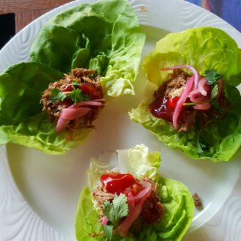Kimo's Maui - Kimos- Kalua Pork Lettuce Wrap - Seafood Near Me - Lahaina, Hawaii