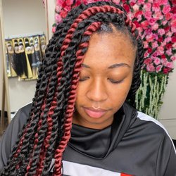 Braids By Sam - Large Passion Twists