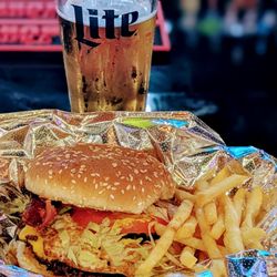 BAD BRGR - Make your own Burger and French Fries.