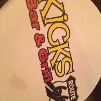 Kicks Bar & Grill - I took this cool picture of the coaster myself. - Bars Near Me - Towanda, Illinois