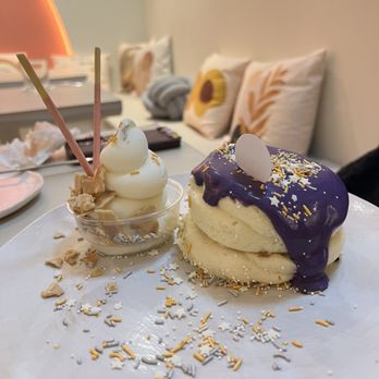 Softbite - Ube Pancake - Desserts Near Me - Long Island City, New York
