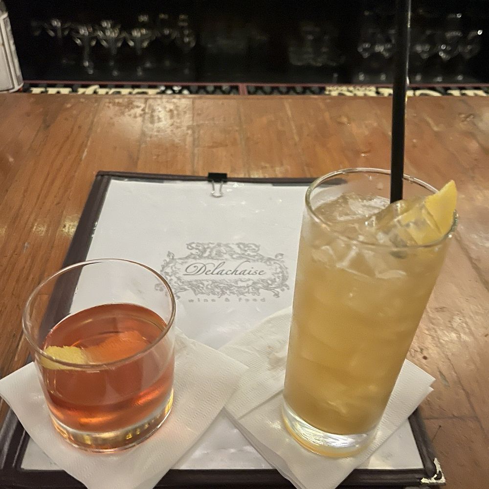 The Delachaise - Signature Sazerac Sweet Amaretto Sour - Wine Bars Near Me - New Orleans, Louisiana The Delachaise - Signature Sazerac Sweet Amaretto Sour - Wine Bars Near Me - New Orleans, Louisiana