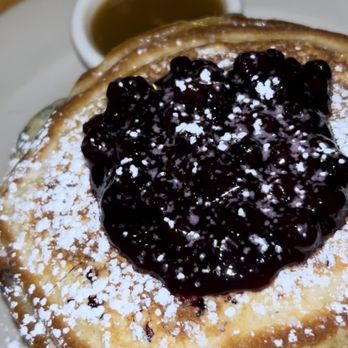 Clinton St. Baking - Maple butter pancakes with blueberry compote - Bakeries Near Me - New York, New York
