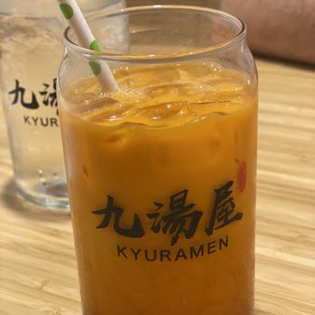 Kyuramen - Cherry Hill - Thai ice tea - Ramen Near Me - Cherry Hill, New Jersey