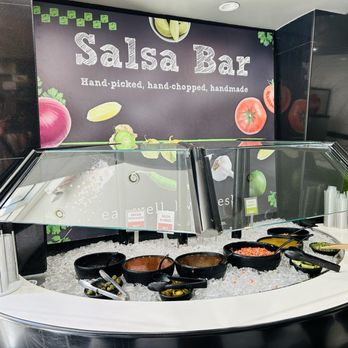 Baja Fresh - 7/17/24 Fresh salsa bar - Mexican Near Me - Seal Beach, California