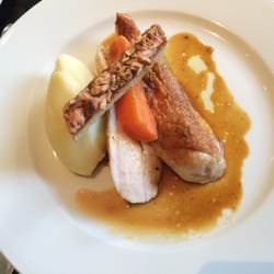Brasserie Warszawska - Kurczak zagrodowy z foie gras (Restaurant Week)