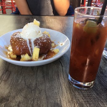 Trust - Fresh pineapple with that Ultimate Sticky Bun - New American Near Me - San Diego, California