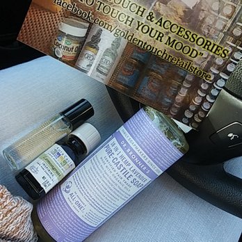 Golden Touch & Accessories - My first purchases! Amber white body oil, lemongrass essential oil & Dr. Bronner's lavender bodywash. All this for under $25!! - Herbs & Spices Near Me - Jonesboro, Georgia