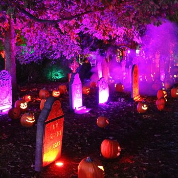 Hudson Gardens - The pumpkin displays were brilliantly aglow and included a pumpkin graveyard (my favorite), a sea-scape, dinosaurs, dragons and more. - Venues & Event Spaces Near Me - Littleton, Colorado