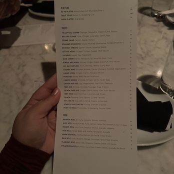 Alice - Menu - Pan Asian Near Me - Dallas, Texas