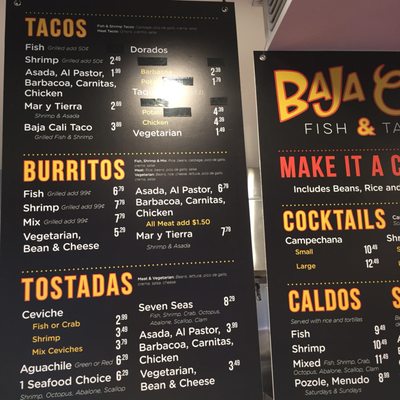 Menu photo 7 BAJA Cali Fish & Tacos Pasadena, CA