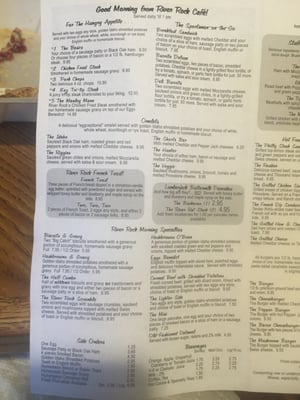 Menu photo 5 River Rock Cafe Riggins, ID Menu photo 5 River Rock Cafe Riggins, ID